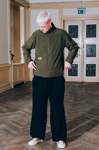 Wavy Windbreaker Grøn