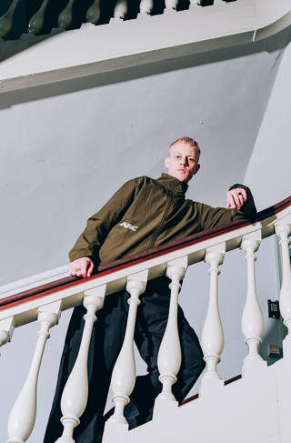 Wavy Windbreaker Grøn