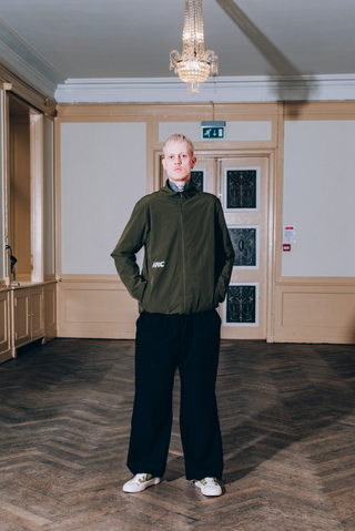 Wavy Parachute Pants Sort