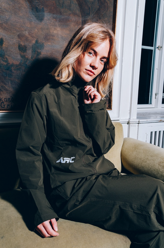 Wavy Windbreaker Grøn