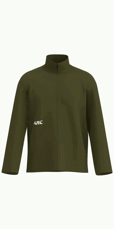 Wavy Windbreaker Grøn
